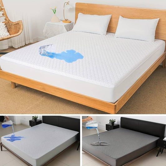 Wearclo | Quilted Waterproof Mattress Protector with Quilted Design