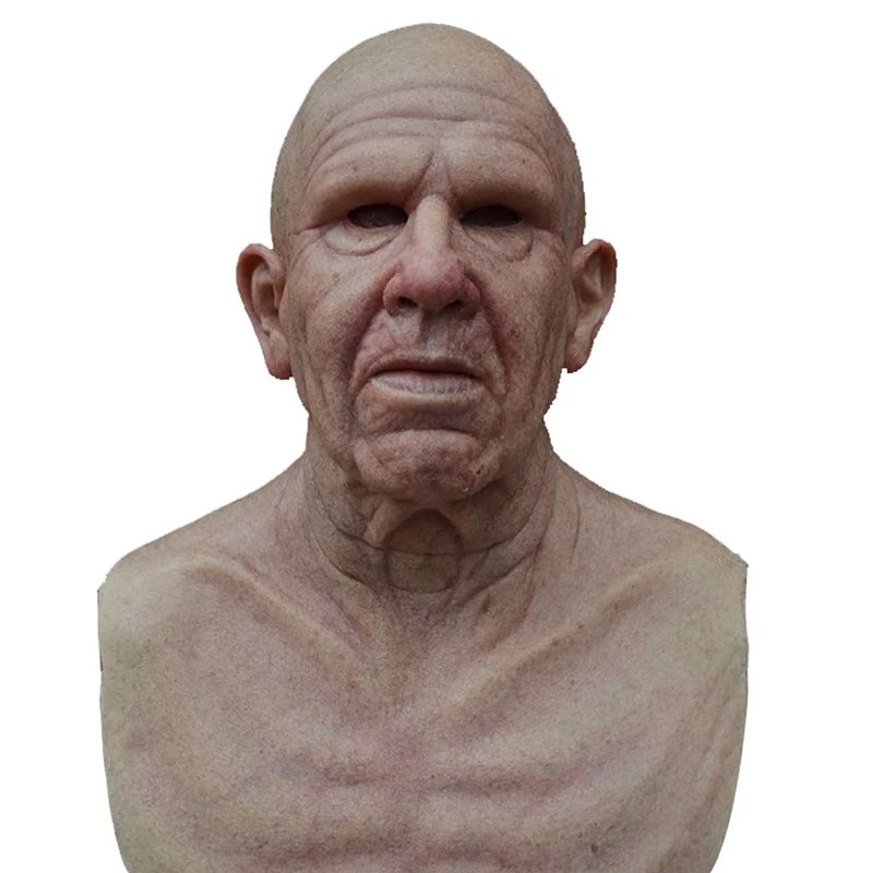 Wearclo | Realistic Latex Mask | Halloween Cosplay Costume | Full Face