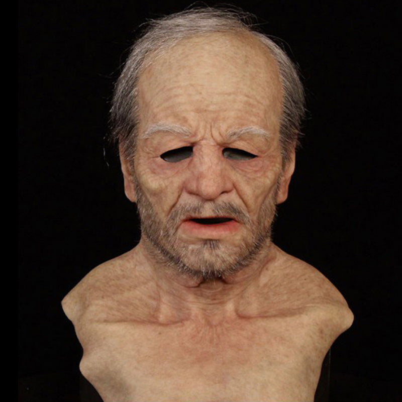 Wearclo | Realistic Latex Mask | Halloween Cosplay Costume | Full Face