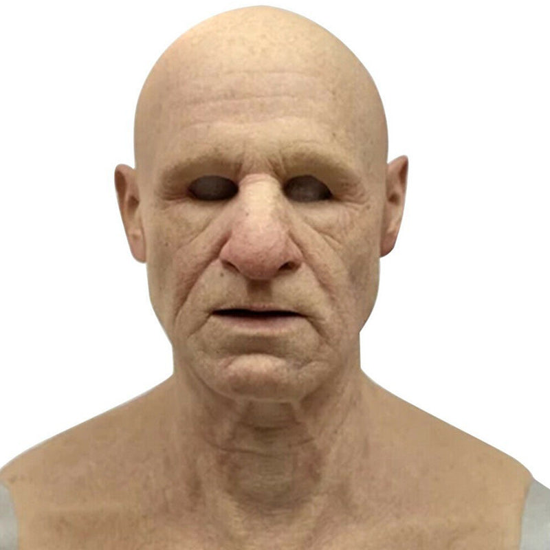 Wearclo | Realistic Latex Mask | Halloween Cosplay Costume | Full Face