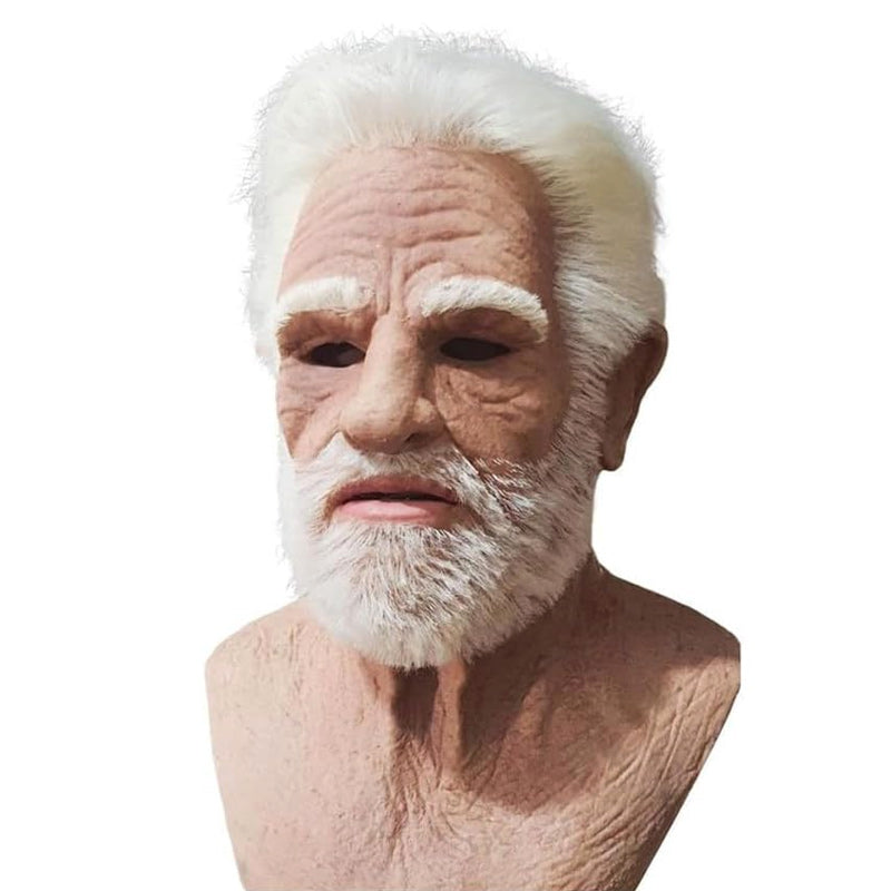 Wearclo | Realistic Latex Mask | Halloween Cosplay Costume | Full Face
