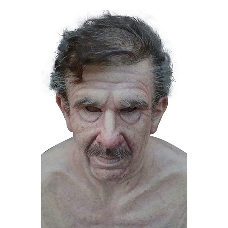 Wearclo | Realistic Latex Mask | Halloween Cosplay Costume | Full Face