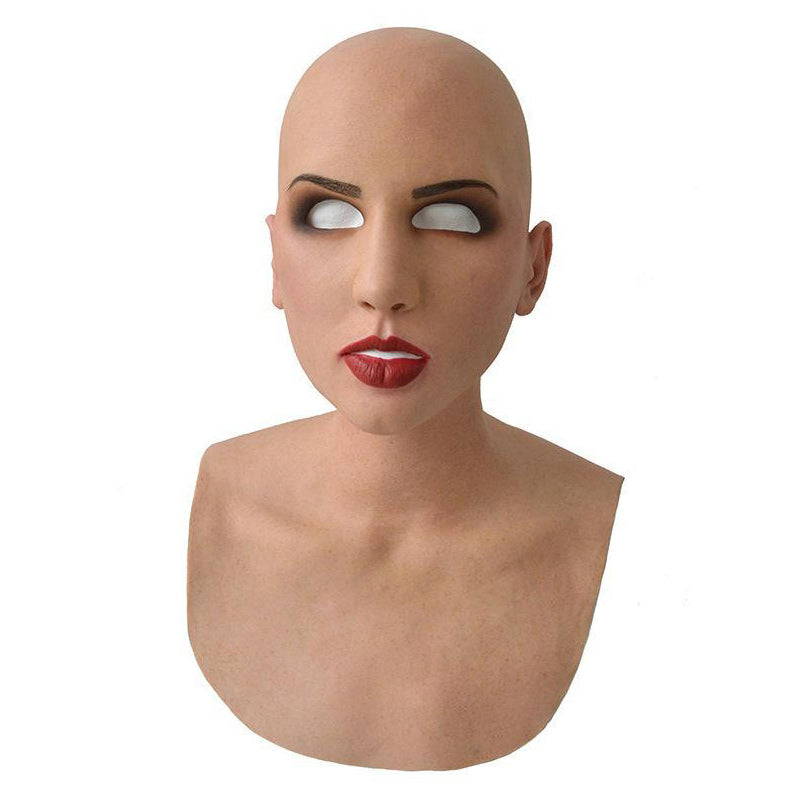 Wearclo | Realistic Latex Mask | Halloween Cosplay Costume | Full Face