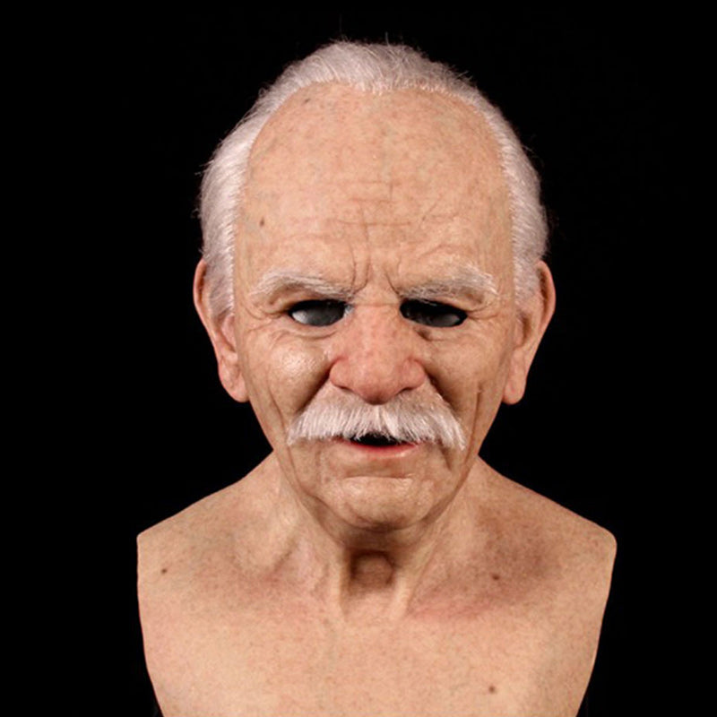 Wearclo | Realistic Latex Mask | Halloween Cosplay Costume | Full Face