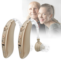 Wearclo Rechargeable Digital Behind-the-Ear Hearing Aids with Noise Reduction
