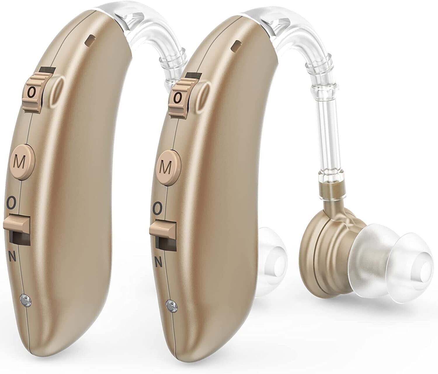 Wearclo Rechargeable Digital Behind-the-Ear Hearing Aids with Noise Re ...