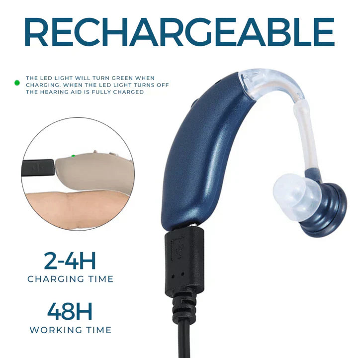 Wearclo | Rechargeable Hearing Amplifier for Clearer Sound