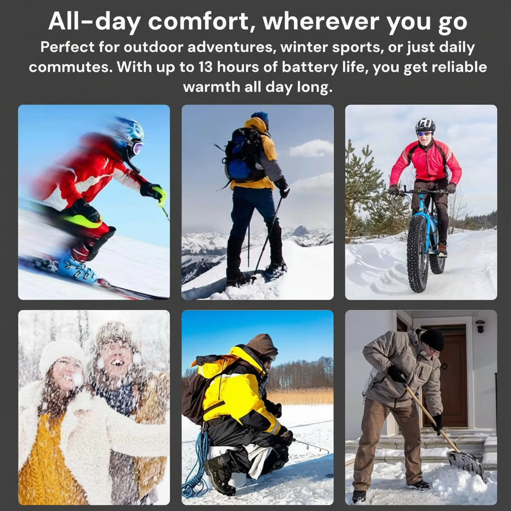 Wearclo | Rechargeable Heated Insoles UK – Best Thermal Shoe Inserts for Boots, Work Boots & Everyday Winter Comfort
