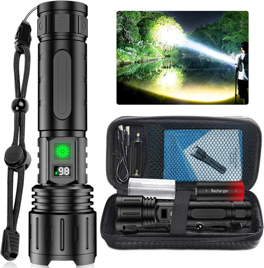 Wearclo | Rechargeable LED Flashlight Powerful Torch