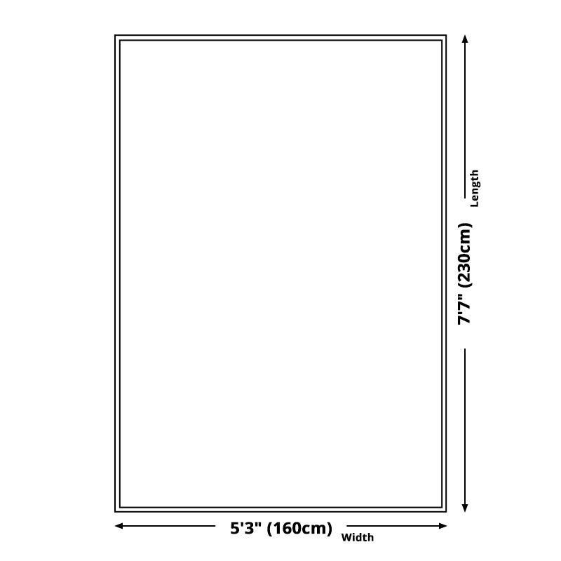 Wearclo | Rectangular Rug | Visual Illusion Design