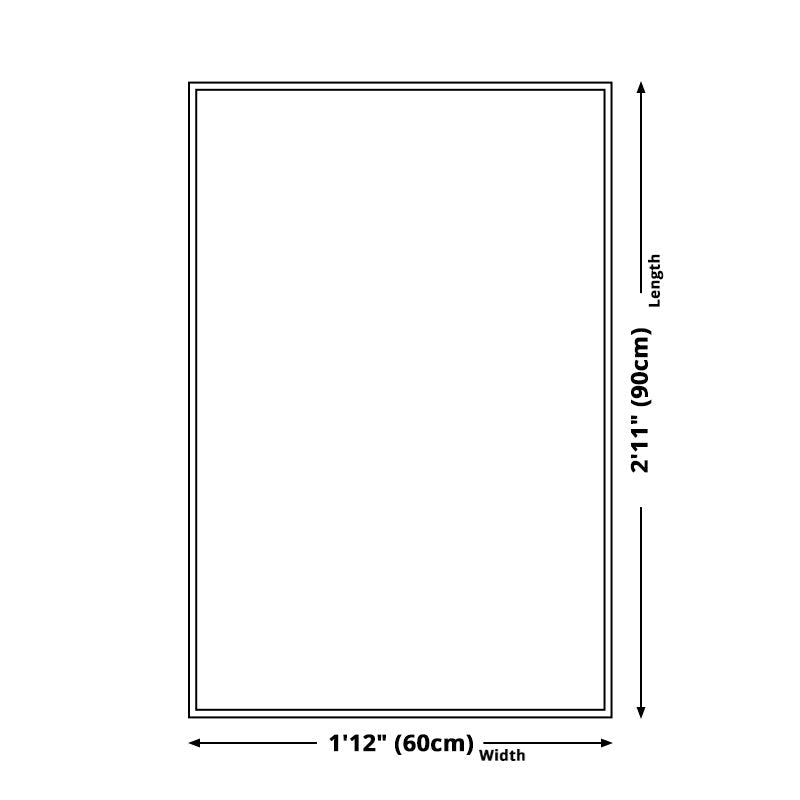 Wearclo | Rectangular Rug | Visual Illusion Design