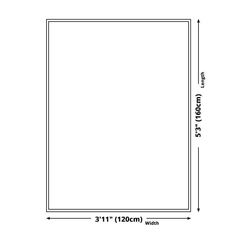 Wearclo | Rectangular Rug | Visual Illusion Design