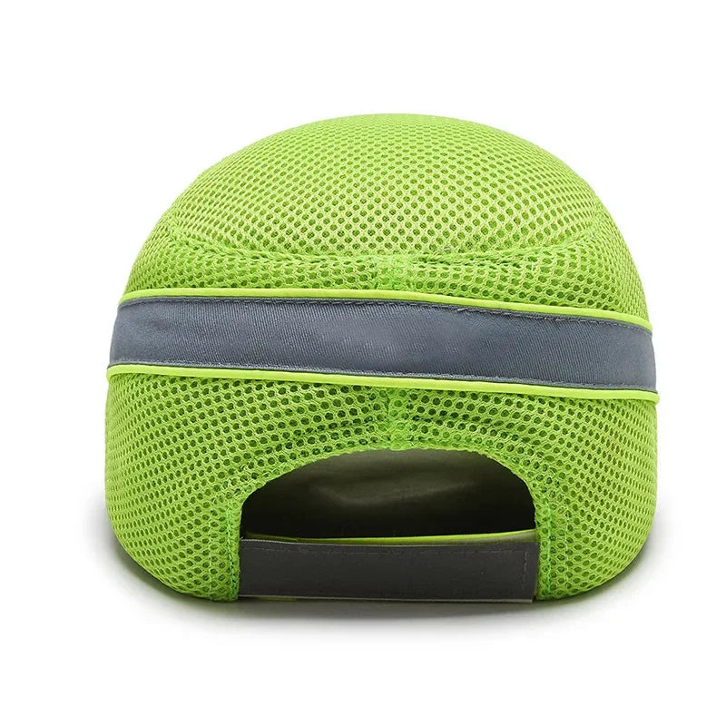 Wearclo | Red Safety Bump Cap - Helmet with hard ABS inner core for head protection at home, work, and factory