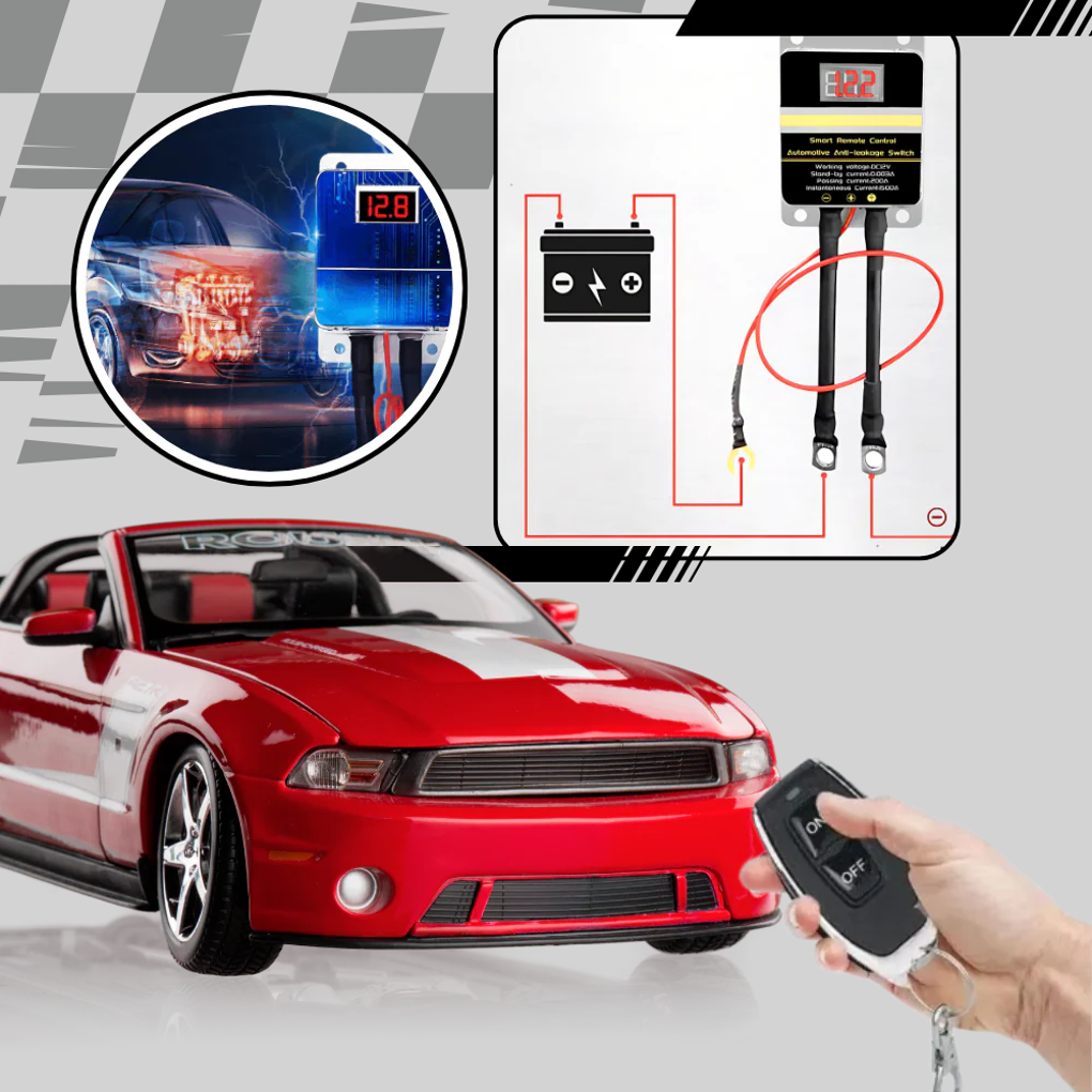 Wearclo | Remote Battery Disconnect Switch for Cars