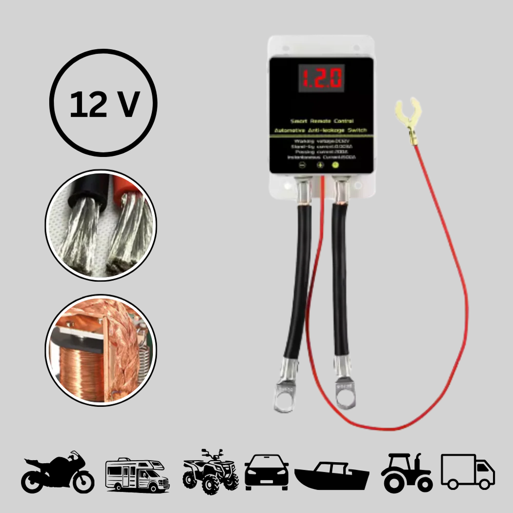 Wearclo | Remote Battery Disconnect Switch for Cars