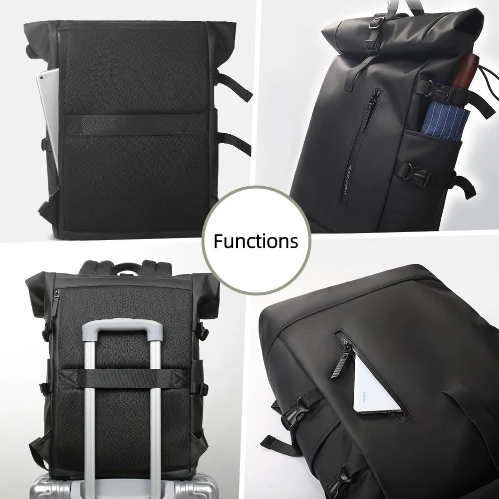 Wearclo | Roll-Top Bicycle Pannier Backpack