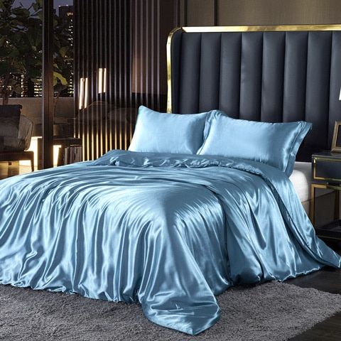 Wearclo | Satin Duvet Cover Set Smooth & Silky