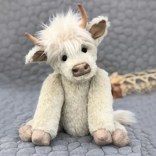 Wearclo | Scottish Handmade Highland Cattle Plush Toy