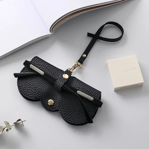Wearclo | ShadeShield Soft Leather Sunglasses Case