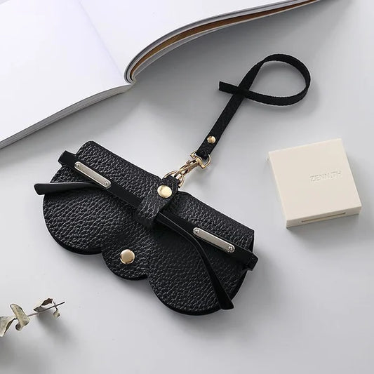 Wearclo | ShadeShield Soft Leather Sunglasses Case
