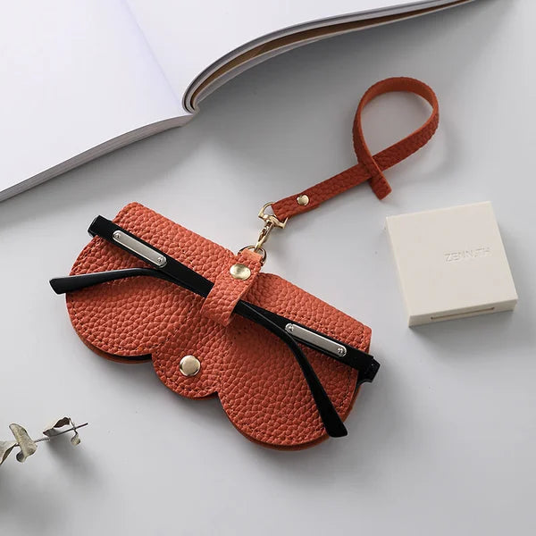 Wearclo | ShadeShield Soft Leather Sunglasses Case