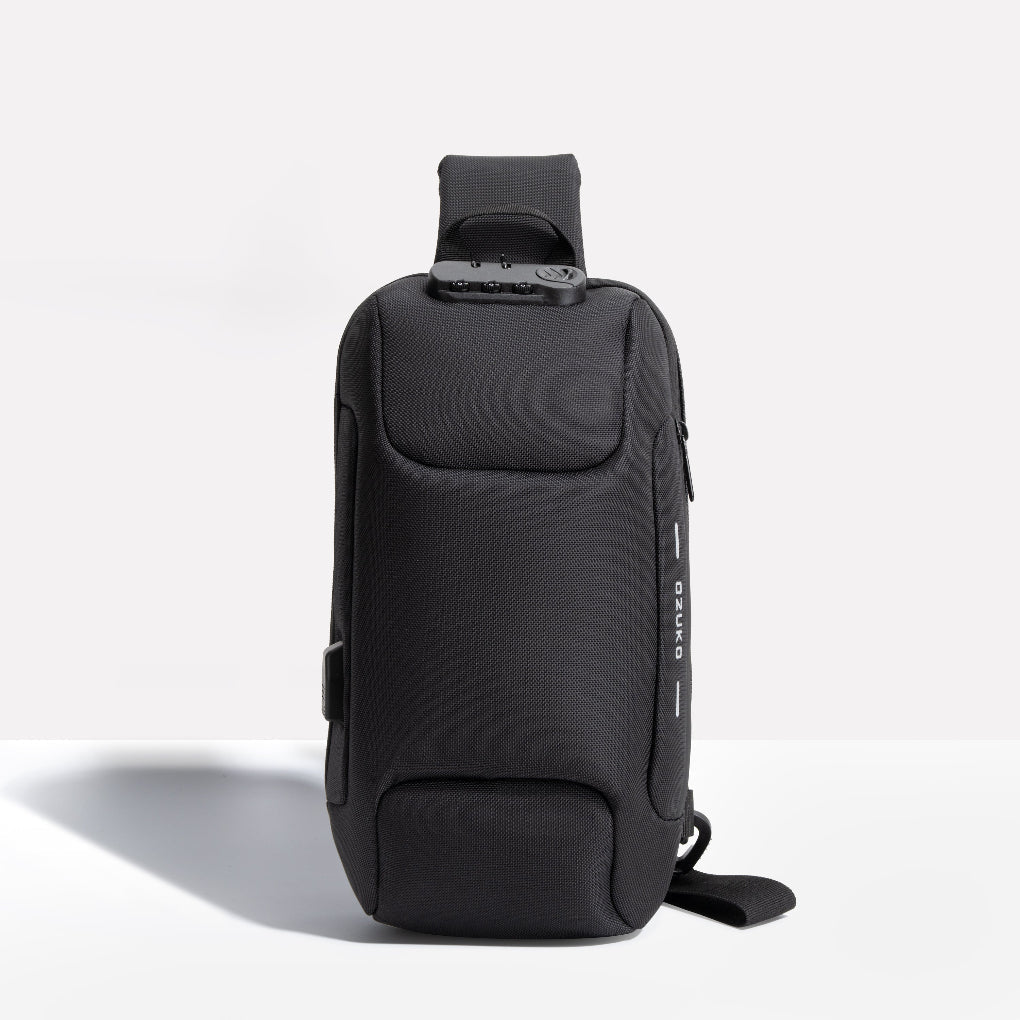 Wearclo | Shoulder Bag with USB Port and Lock
