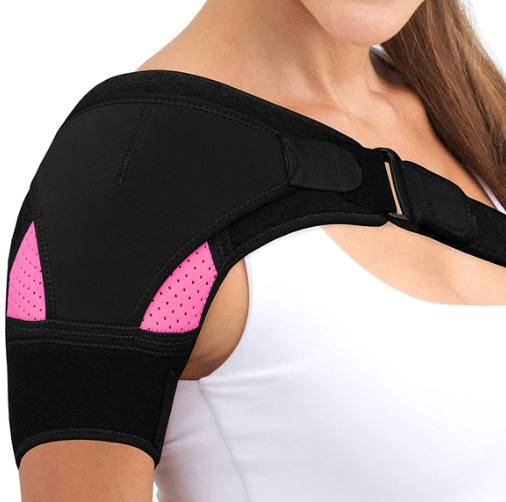Wearclo | Shoulder support, compression sleeve, alleviates pain, dislocations and injuries