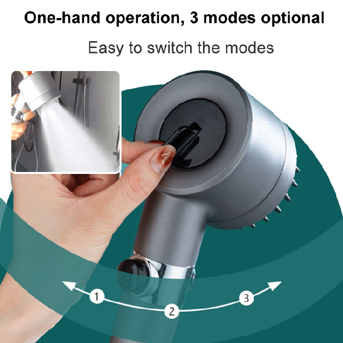 Wearclo | Shower head – PowerSpray – increased pressure – Spa experience