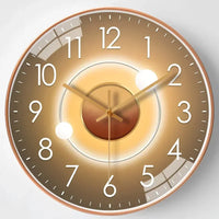 Wearclo | Silent Classic Wall Clock | Non-Ticking Elegant Timepiece for Bedroom & Office