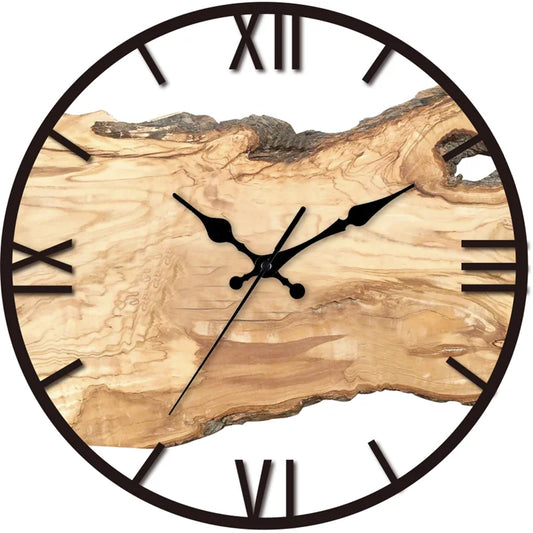 Wearclo | Silent Wall Clock Made of Acrylic and Wood