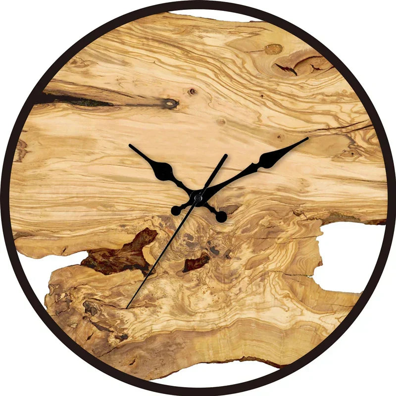 Wearclo | Silent Wall Clock Made of Acrylic and Wood