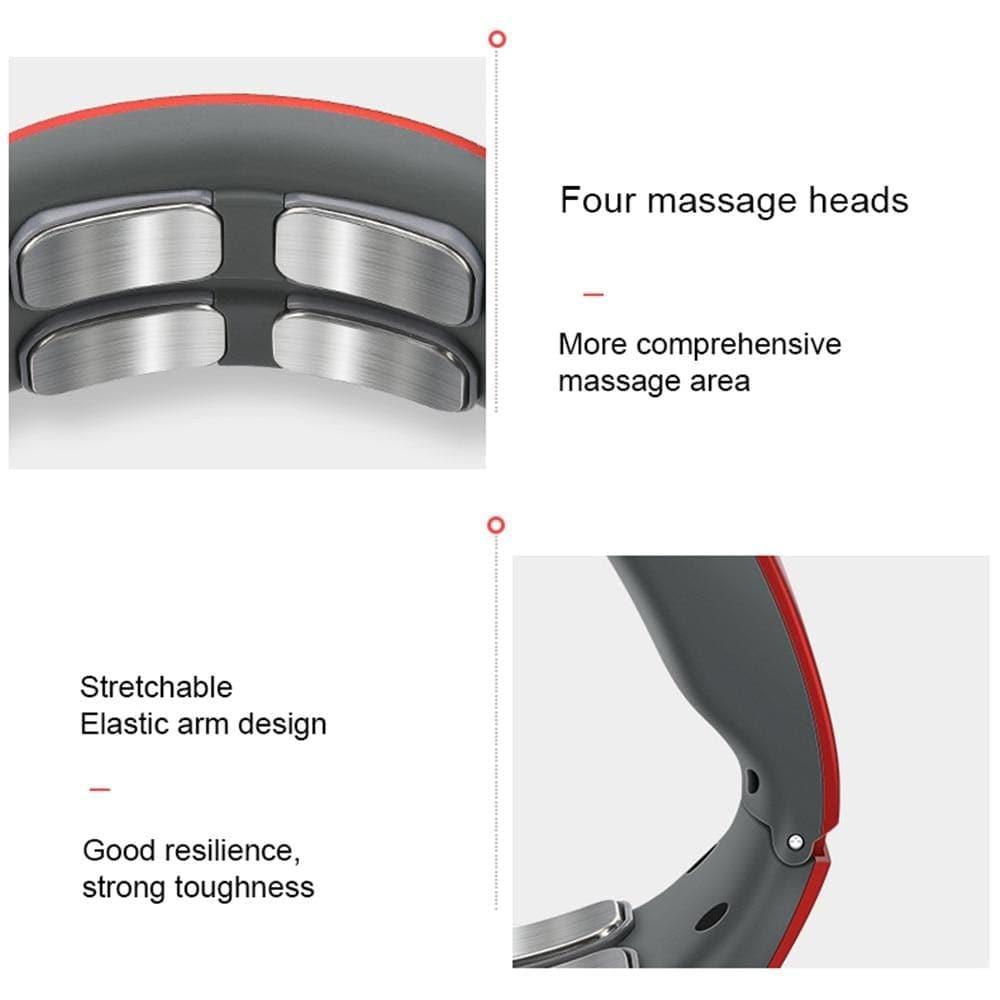 Wearclo | Smart 4D Neck and Shoulder Massager with Heat for Neck and Shoulder Relief