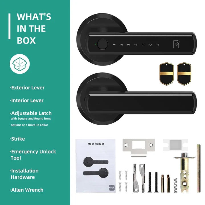 Wearclo | Smart Handle Door Lock with Keyless Access