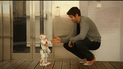 Wearclo | Smart Robot Toy for Kids | ThinkBot Interactive Learning Robot | Gesture Control | Dancing & Talking | Rechargeable