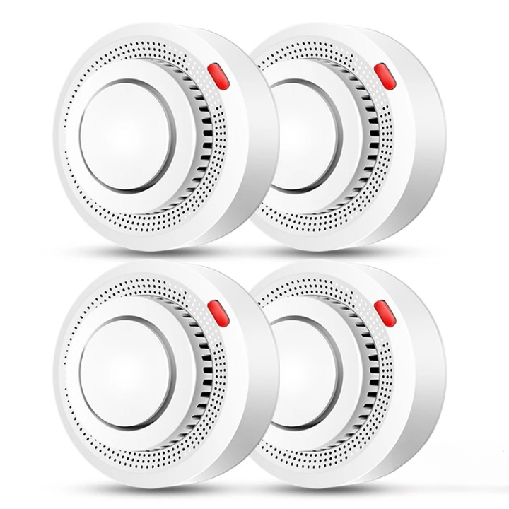 Wearclo | Smart WiFi Smoke Detector Fire Alarm 85dB – SafeSense