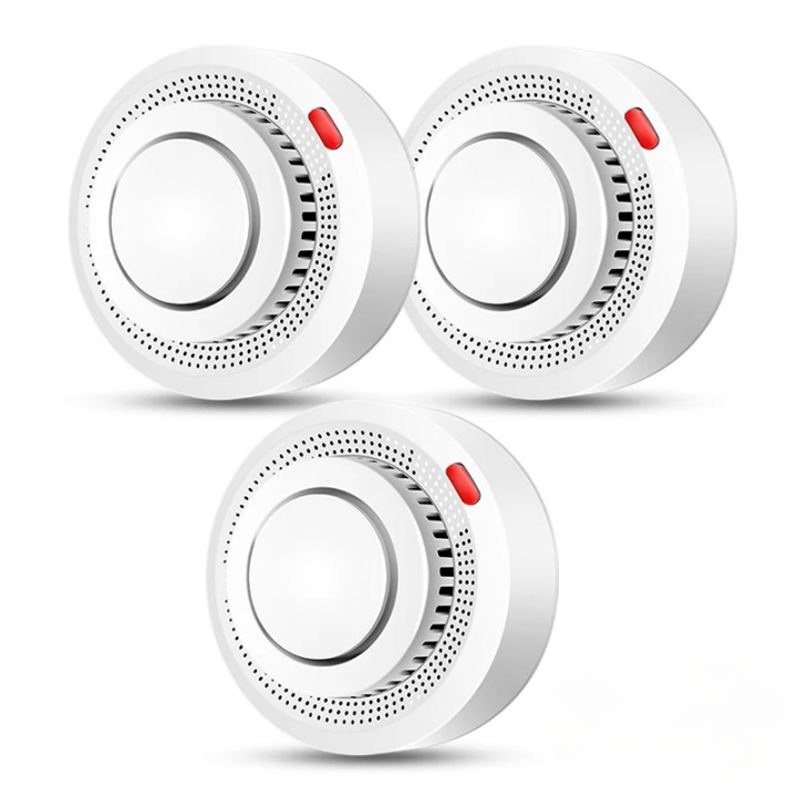 Wearclo | Smart WiFi Smoke Detector Fire Alarm 85dB – SafeSense