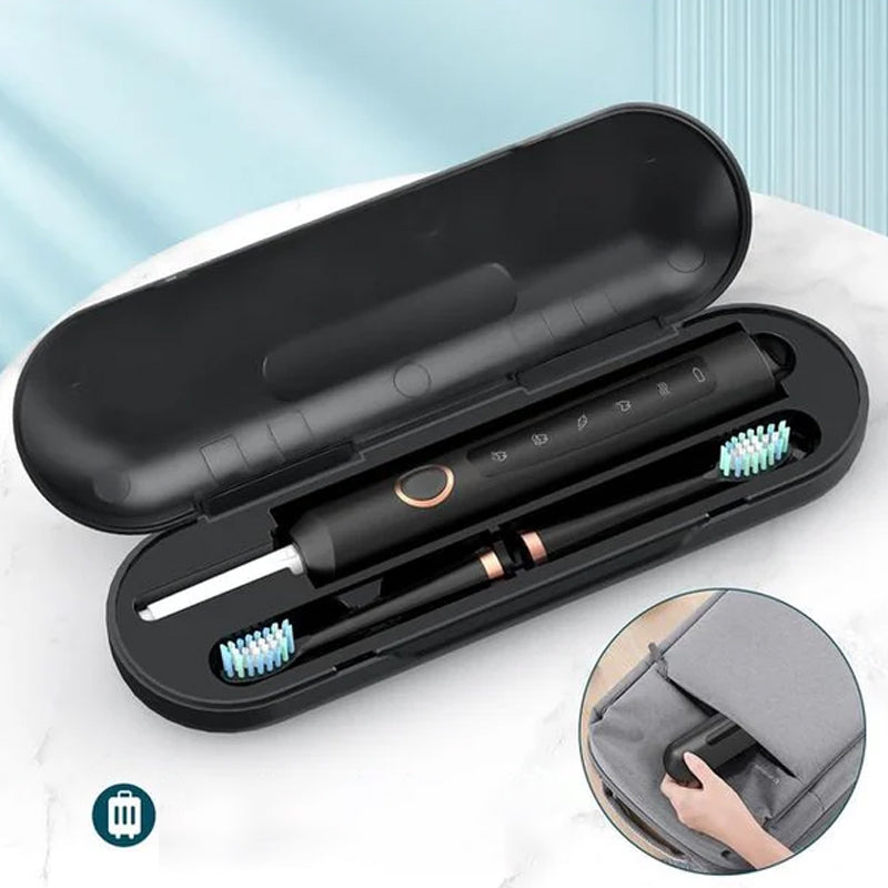 Wearclo | Sonic Electric Toothbrush | 6 Modes & IPX7 Waterproof | White, Black, Pink