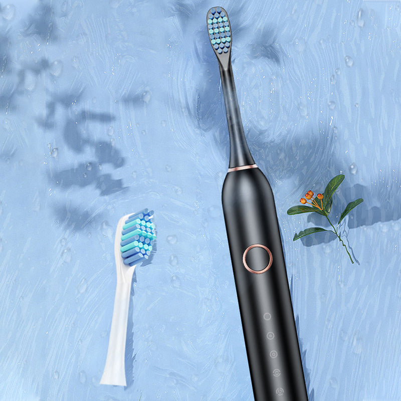 Wearclo | Sonic Electric Toothbrush | 6 Modes & IPX7 Waterproof | White, Black, Pink