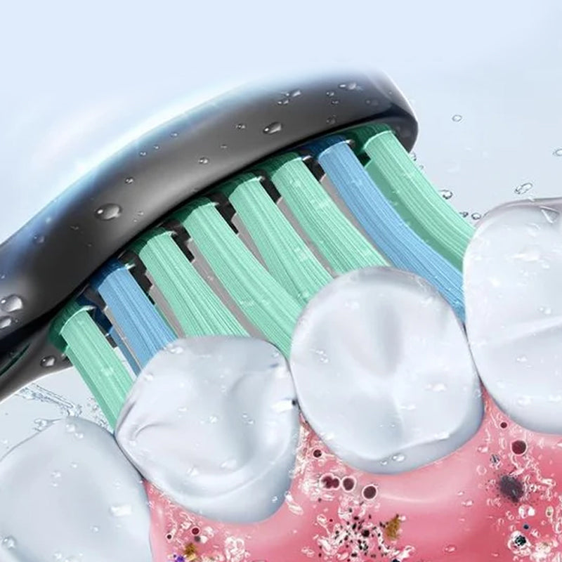 Wearclo | Sonic Electric Toothbrush | 6 Modes & IPX7 Waterproof | White, Black, Pink