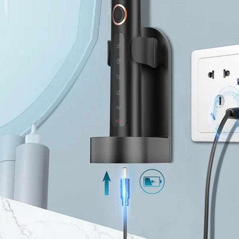 Wearclo | Sonic Electric Toothbrush | 6 Modes & IPX7 Waterproof | White, Black, Pink