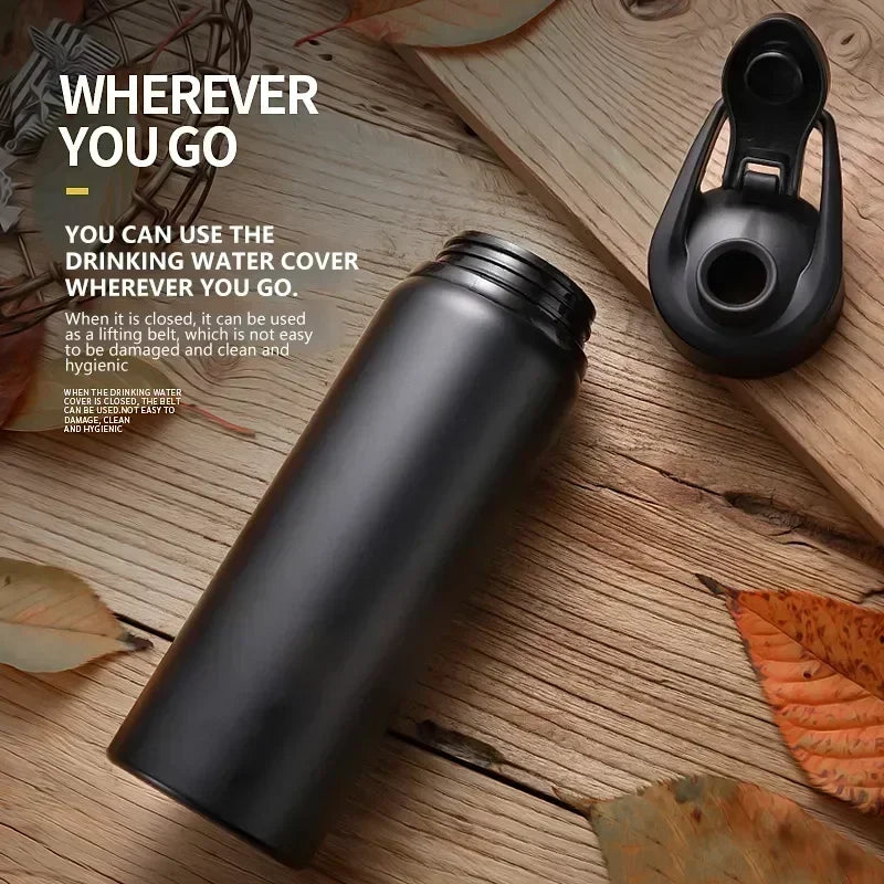 Wearclo | Sports Water Bottle with Flip Top Lid