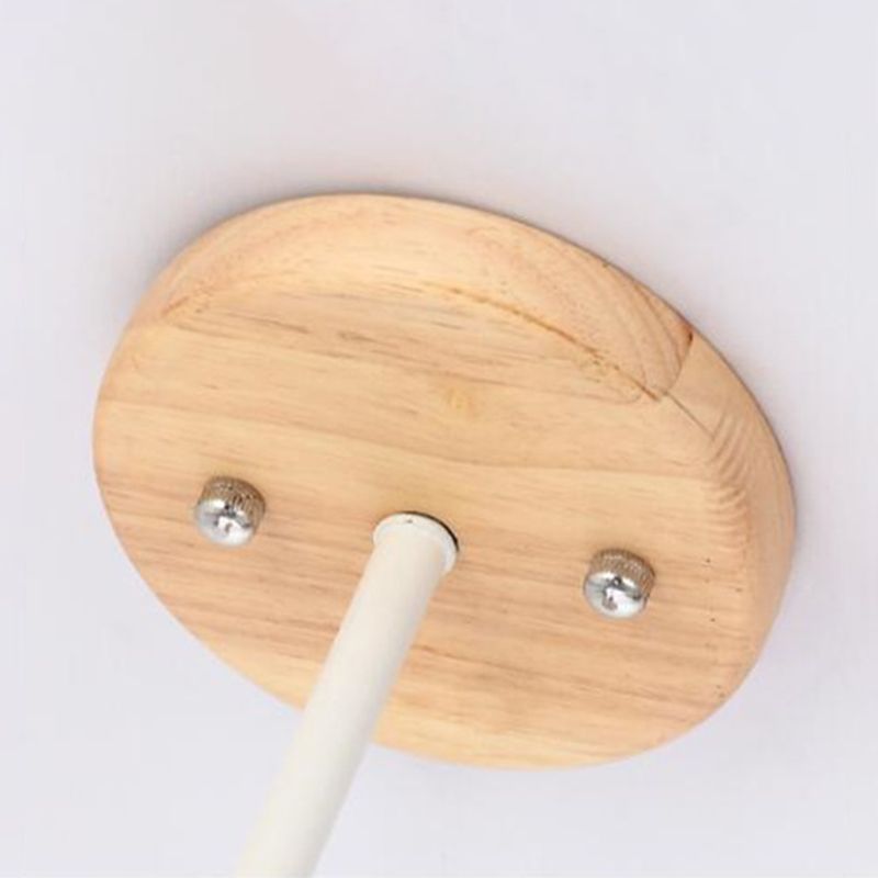 Wearclo | Sputnik Chandelier made of Wood | Modern Geometric Design