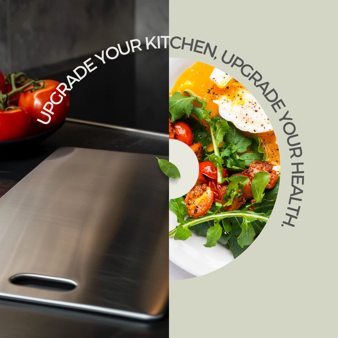 Wearclo | Stainless Steel Cutting Board for Professionals & Home Cooks