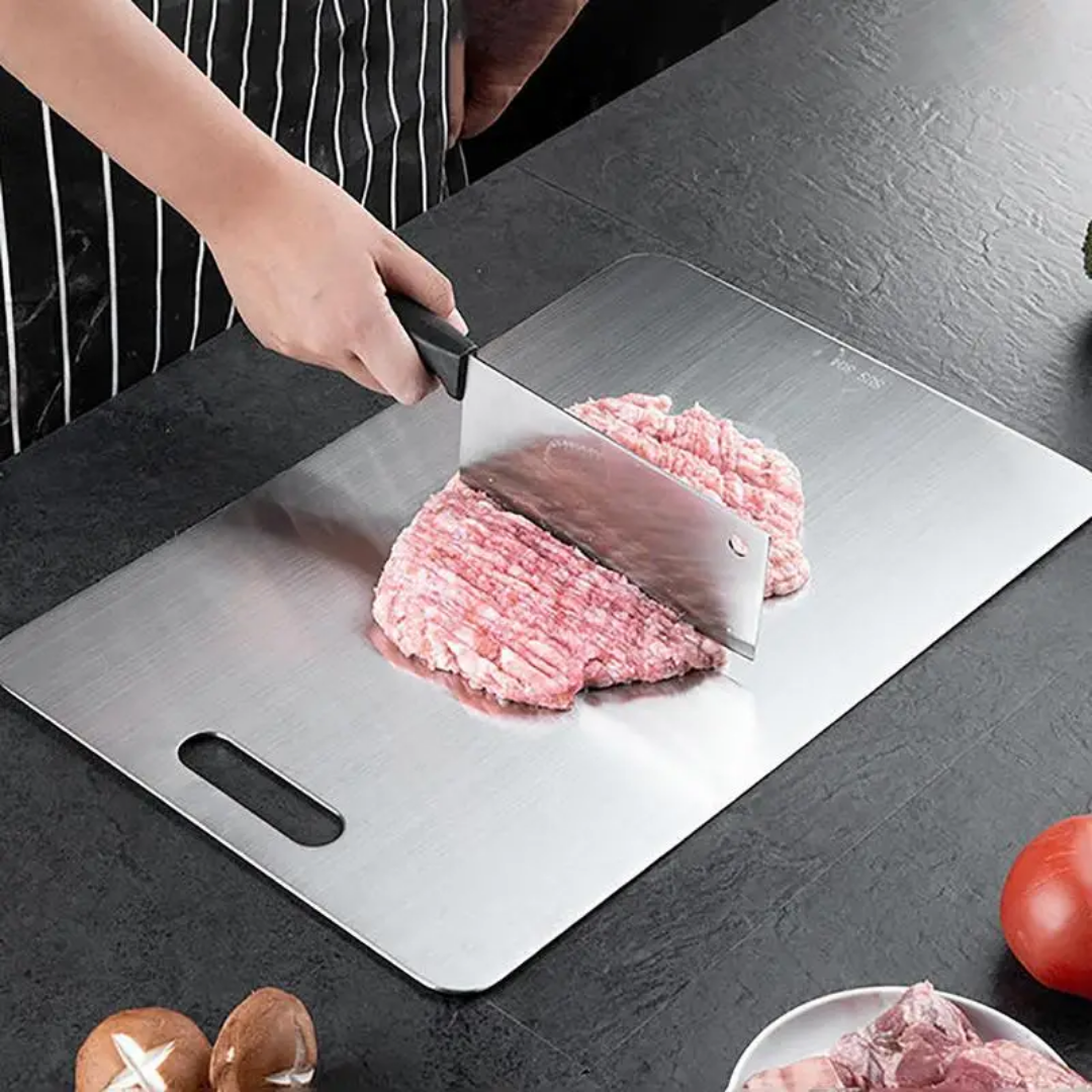 Wearclo | Stainless Steel Cutting Board for Professionals & Home Cooks