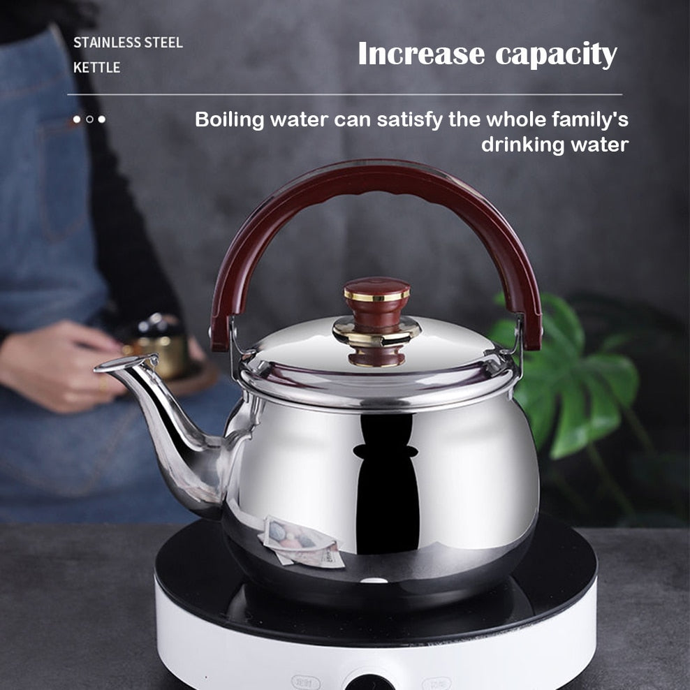 Wearclo | Stainless Steel Kettle Thick-walled Whistling Pot