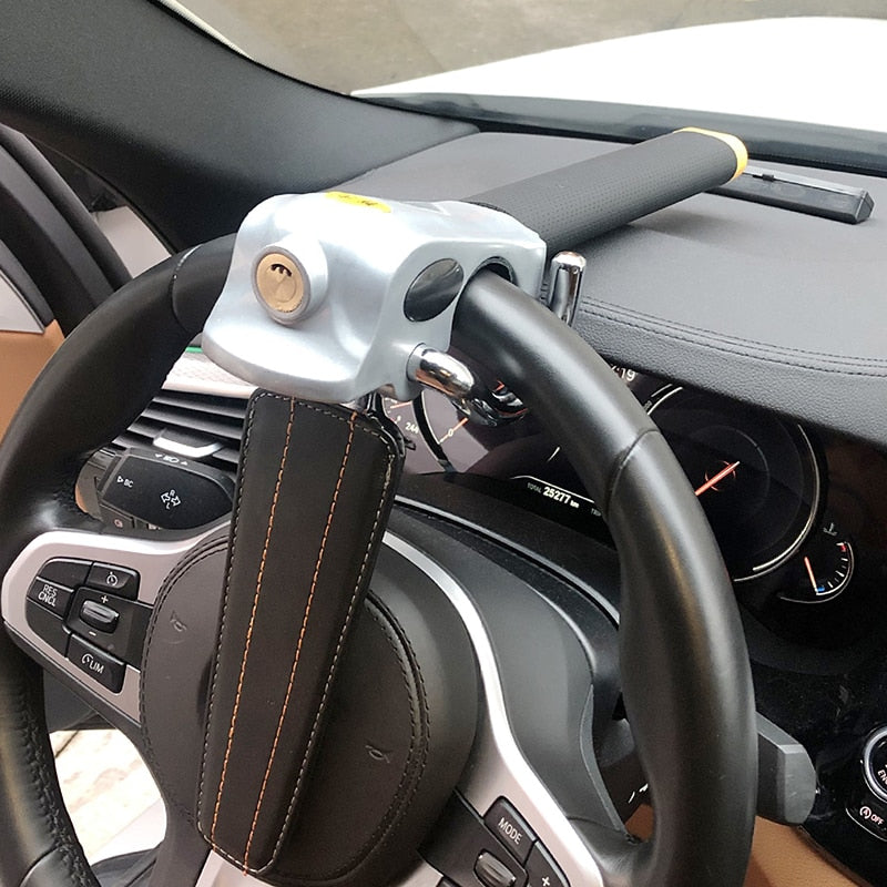 Wearclo | Steering Wheel Lock for Cars Heavy Duty Security