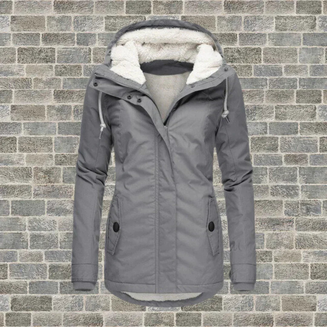 Wearclo | Stylish Coat with Hood for Winter and Autumn