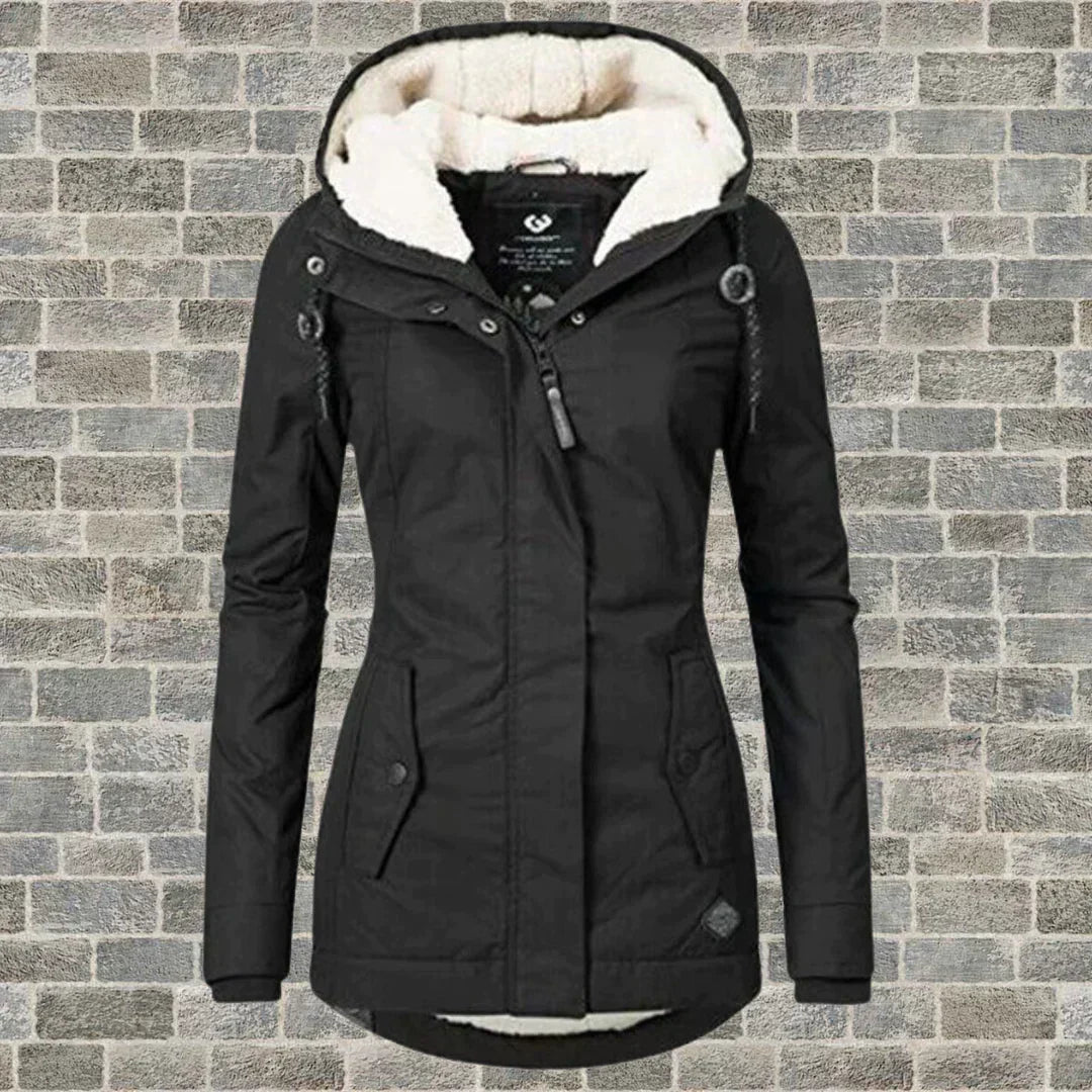 Wearclo | Stylish Coat with Hood for Winter and Autumn