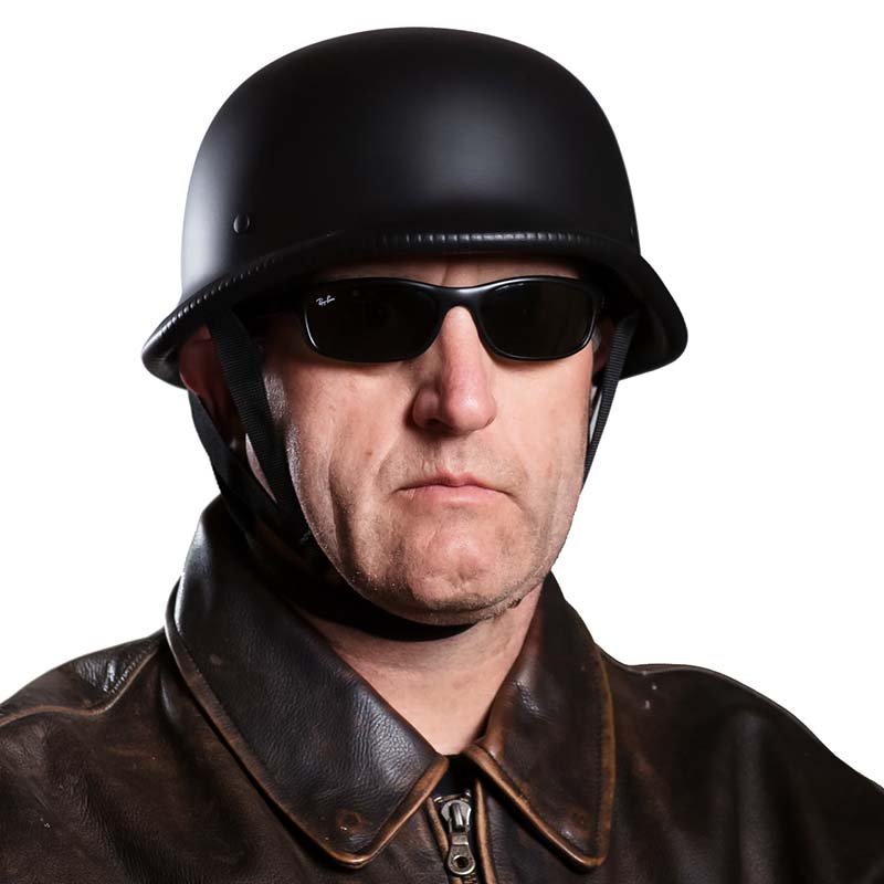 Wearclo | Stylish Half Motorcycle Helmet with Full Safety