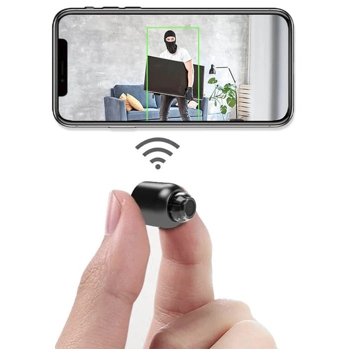 Wearclo | Super Small WiFi Surveillance Camera Night Vision IP Security Camera